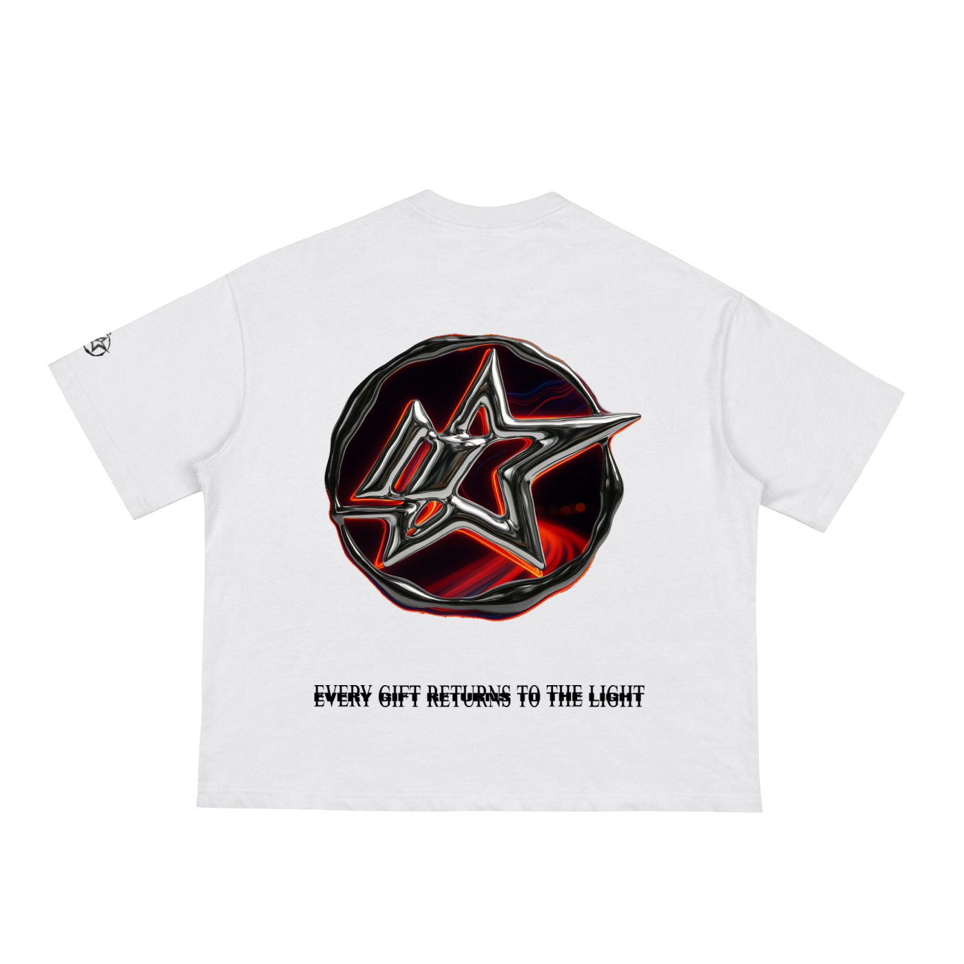 Haloboy White Tee Logo