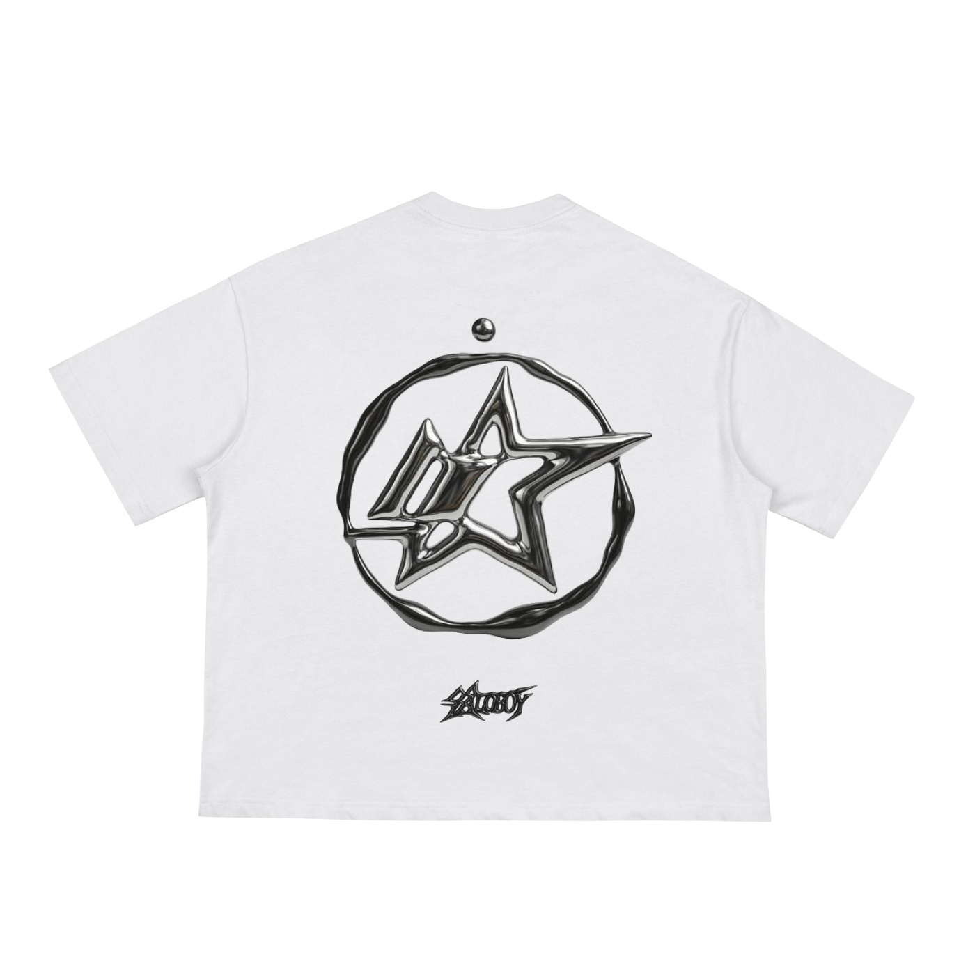 Haloboy Thugger Boxy Tee White