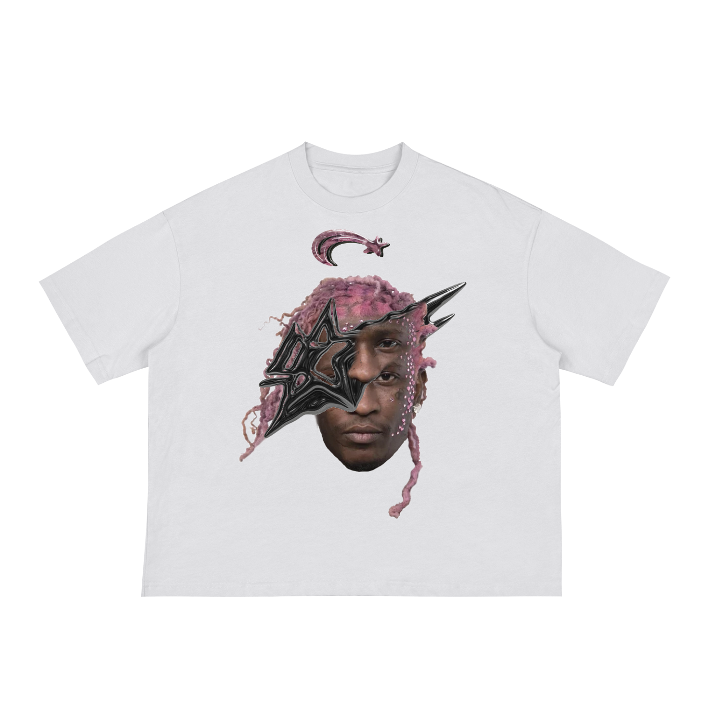 Haloboy Thugger Boxy Tee White